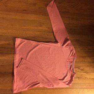 Coral Large Dri-Fit Nike Long Sleeve